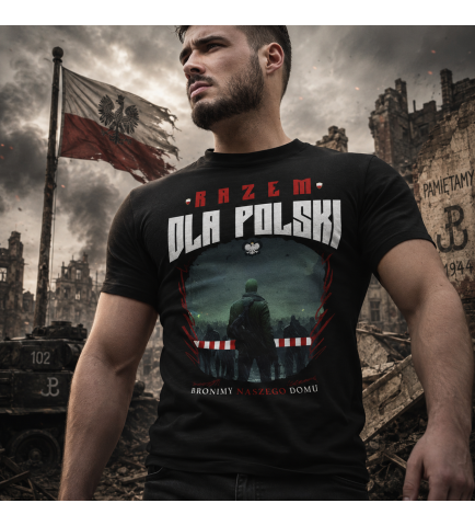 KOSZULKA PATRIOTYCZNI Razem dla Polski
